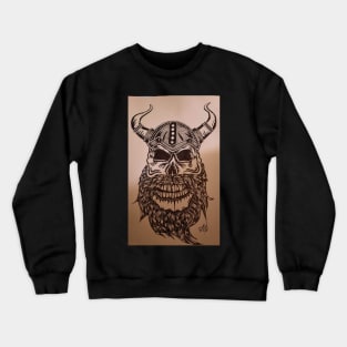 Viking skull Crewneck Sweatshirt